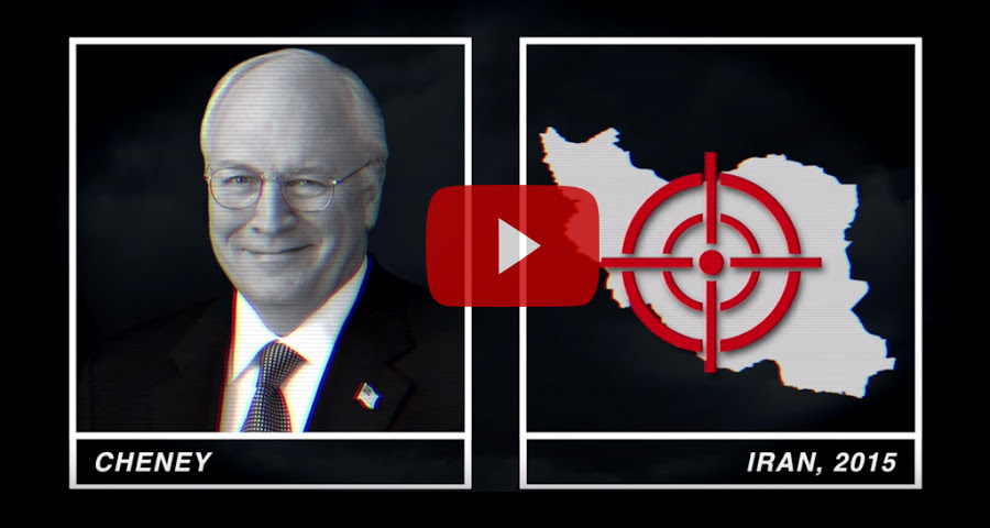 Dick  Cheney and team fooled us once.