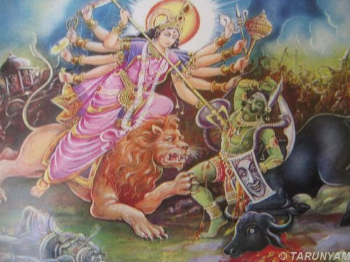 Durga by TARUNYAM