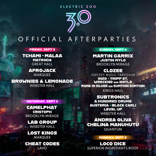 Electric Zoo 3.0 Announces Stacked Afterparties Ft. Martin Garrix