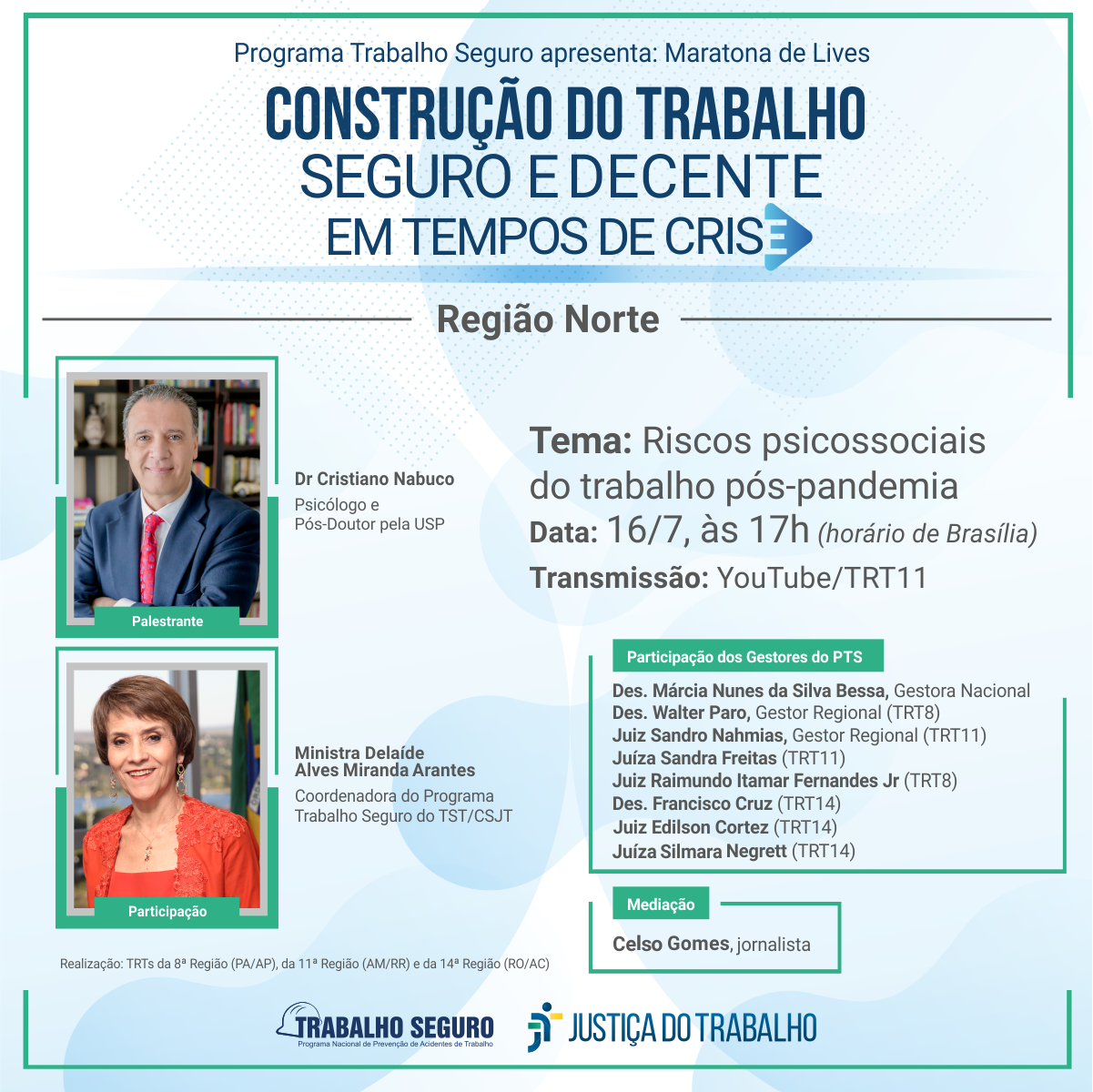 Programação do evento