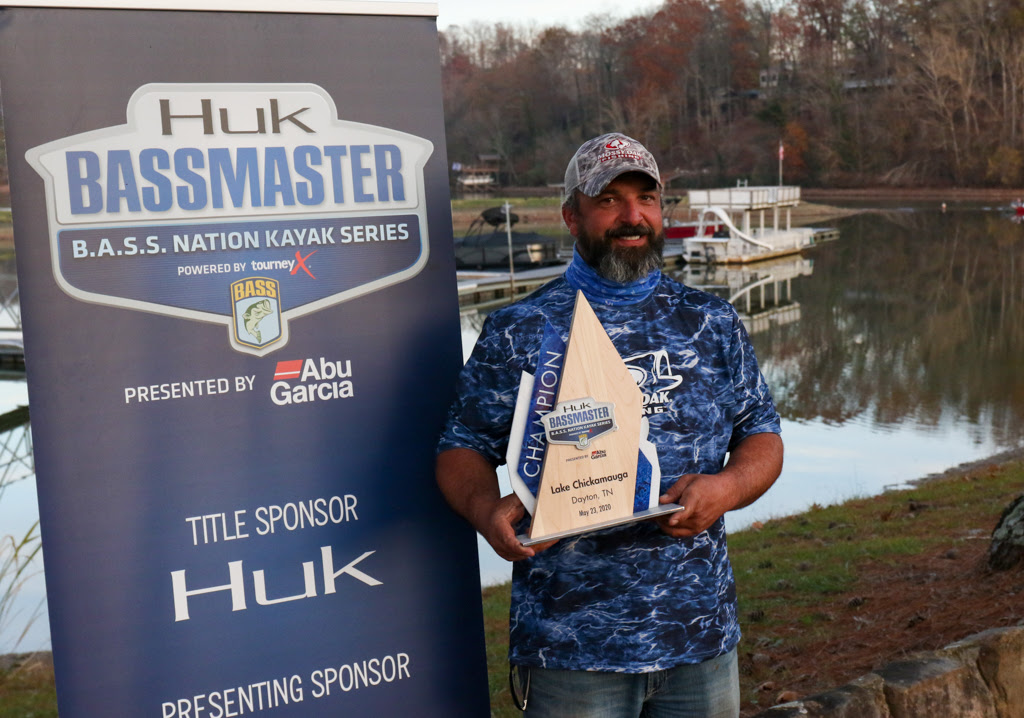Iowa Angler Wins B.A.S.S. Nation Kayak Series at Chickamauga Lake