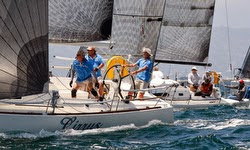 J/124 Cirrus sailing Long Beach Race Week