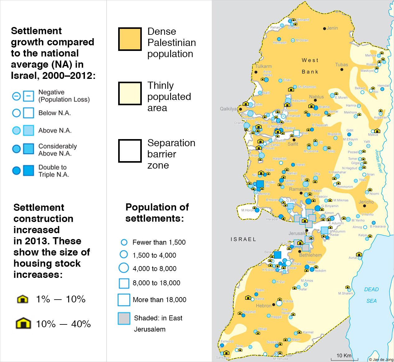 Israeli settlements in the Palestinian West Bank