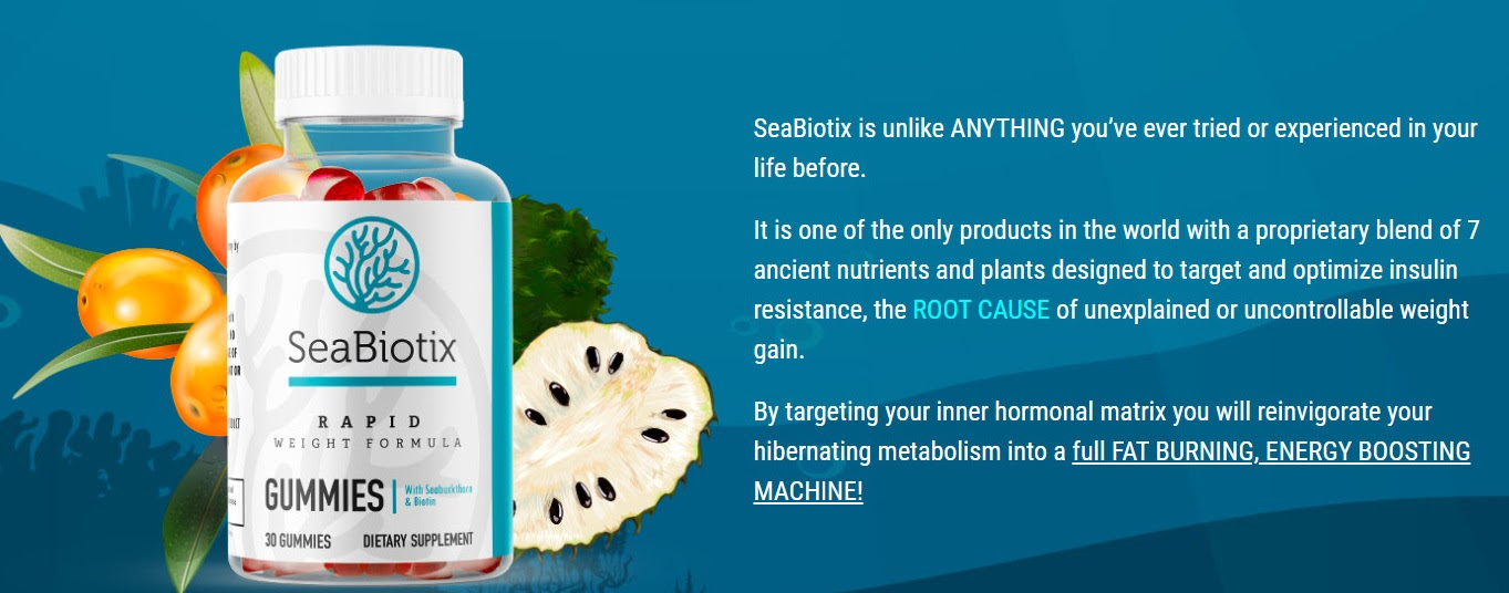 Seabiotix Gummies USA, Canada 