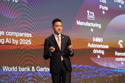 Frank Dai, President of Huawei Cloud Middle East Frank Dai, President of Huawei Cloud Middle East
