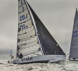 J/105 Jester sailing Rolex Fastnet Race