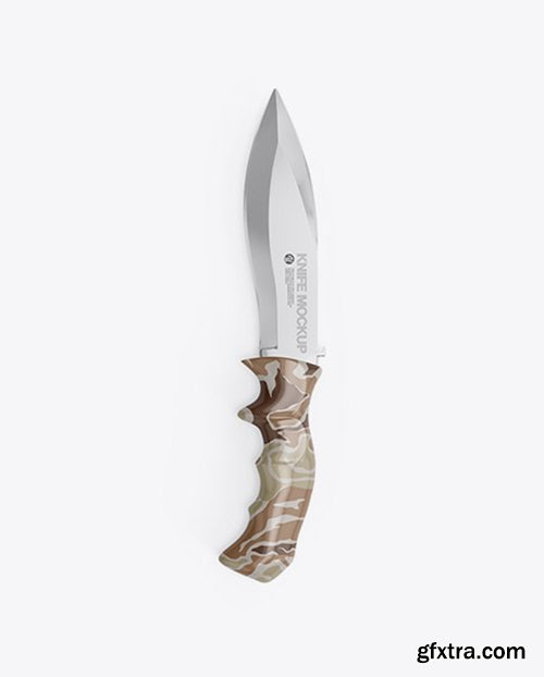 Glossy Knife Mockup 39419 Â» GFxtra
