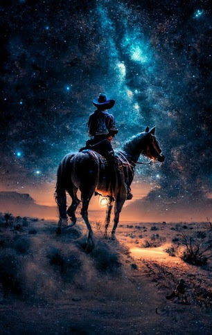 Cowboy-at-Night