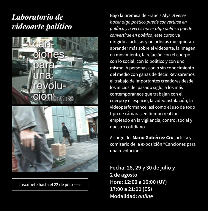 Laboratorio de videoarte