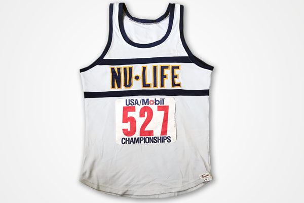 Willie Banks Donates World Record Singlet And Number To World Athletics Heritage Collection 2 Willie Banks' vest