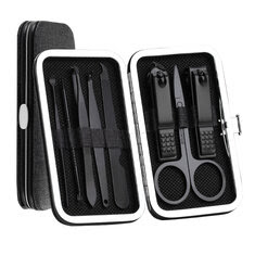 Y.F.M® Stainless Steel Black Nail Clipper