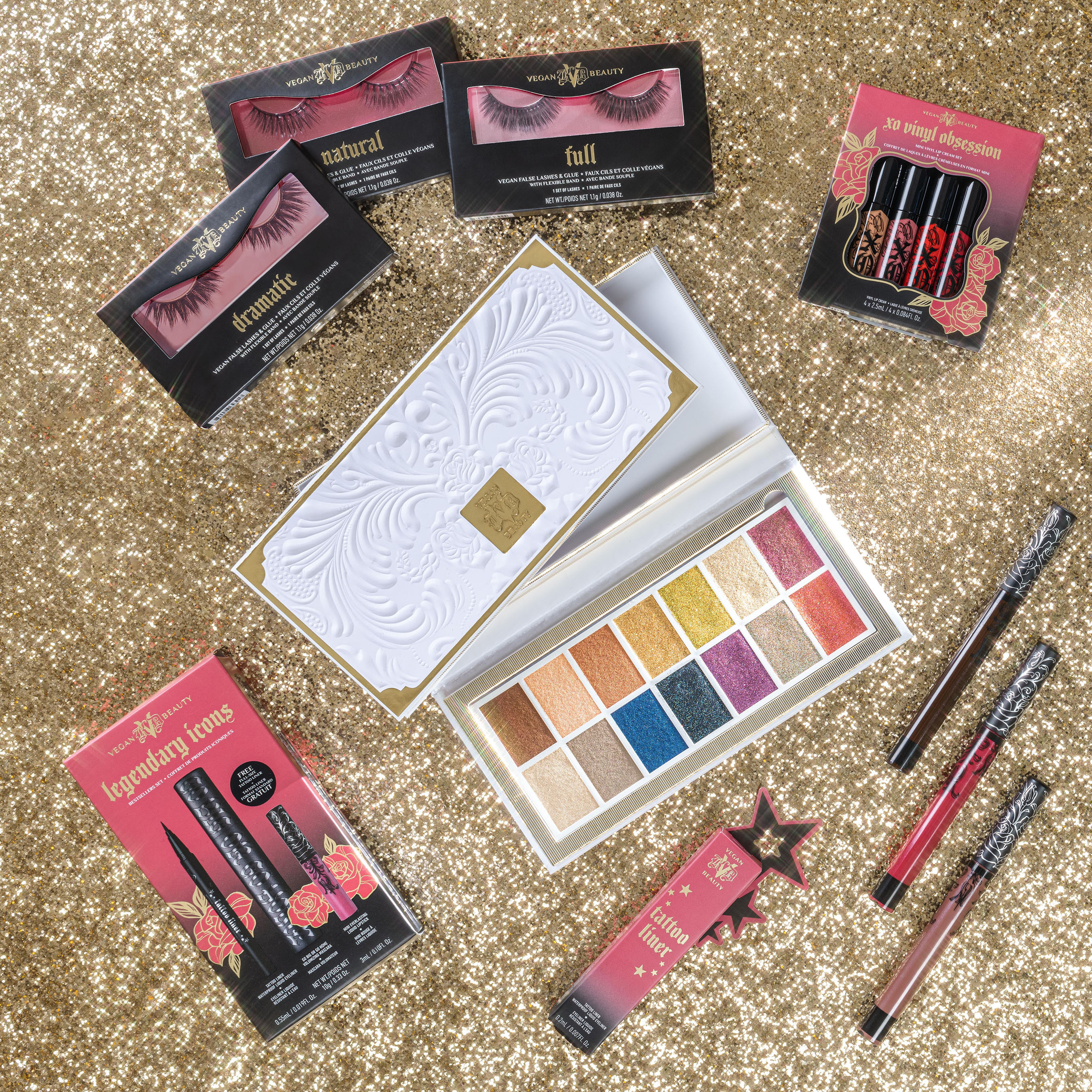 KVD Vegan Beauty Debuts Holiday 2020 with First-Ever Fully-Recycled Eyeshadow Palette, Dazzling Shadows Sticks, Vegan Lashes and a Plethora of Giftable Products