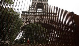 France spends $40,000,000 on new fences around the Eiffel Tower
