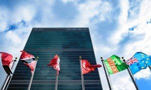 Здание штаб-квартиры ООН в Нью-Йорке. 