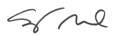 Suzanne Nossel signature