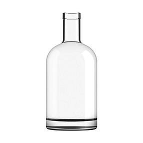 700ml Crystal Flint Glass Apollo Bottle With Cork Mouth | Pallet | 942 units