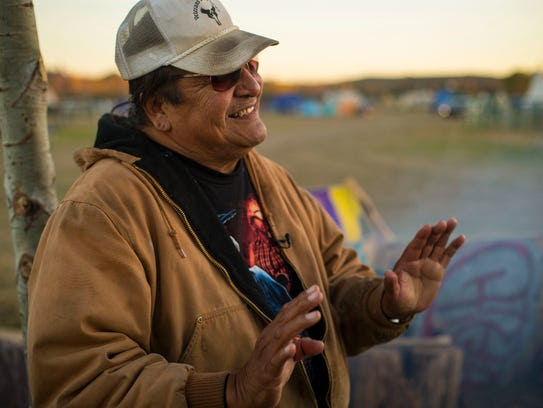 Gerald Iron Shield, 62, of the Standing Rock Sioux