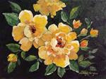 Yellow Roses - Posted on Monday, January 12, 2015 by Nancy F. Morgan