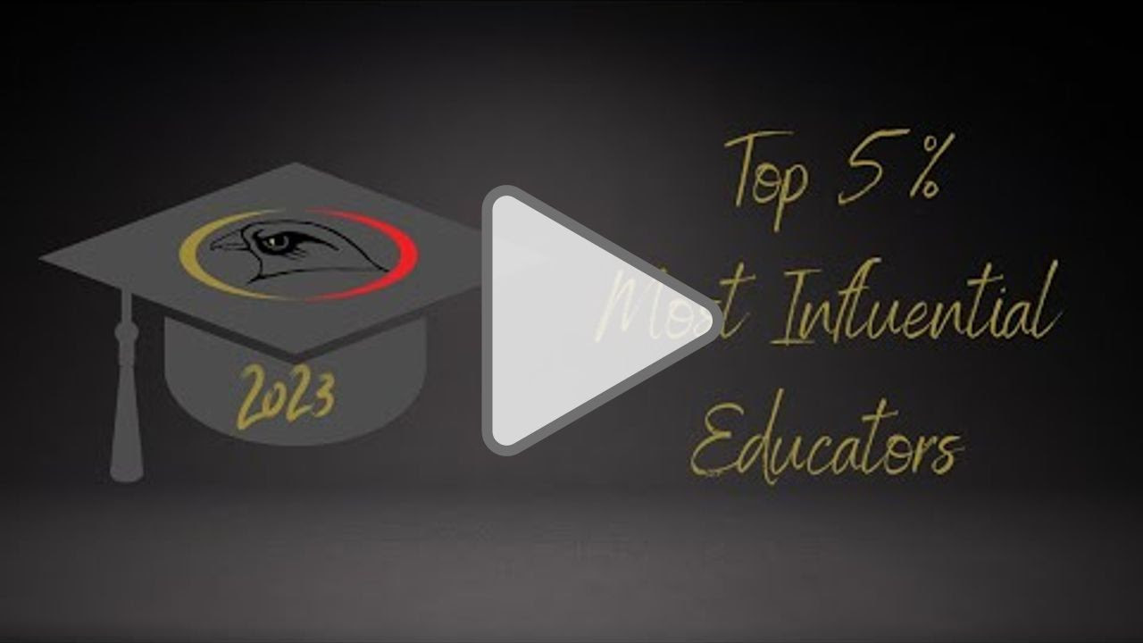 Click to play: Rio Rico High School's 2023 Top 5% - Most Influential Educators