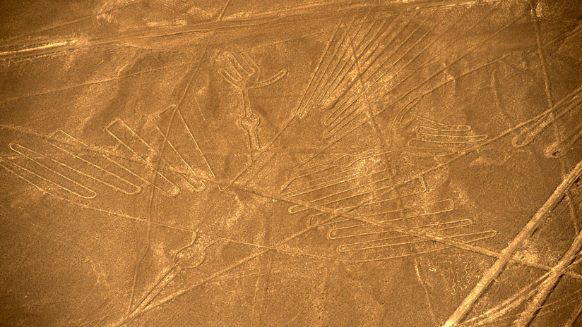 VÃ DEO: Novos desenhos gigantes de Nazca sÃ£o encontrados no Peru