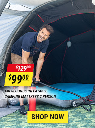 Air Seconds Inflatable Camping Mattress 2 Person