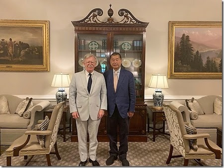 Jimmy Lai met John Bolton