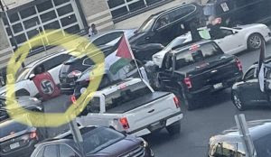 Toronto: Nazi flag at ‘Palestinian’ pro-jihad rally