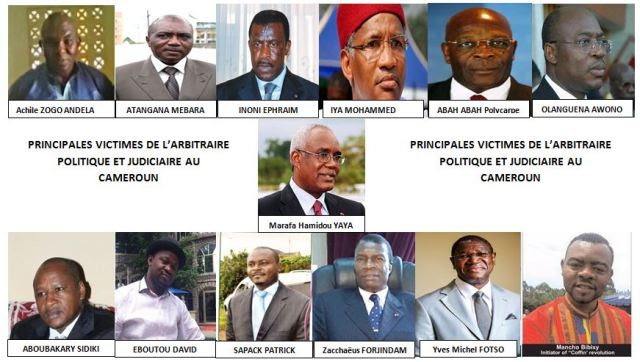 prisonniers politiques au cameroun 2018