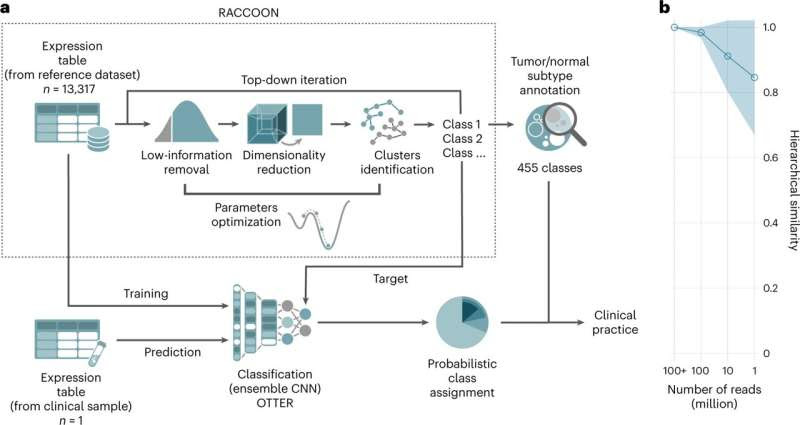 Novel machine-learning algorithm creates atlas of cancer with potential as universal diagnostic platform