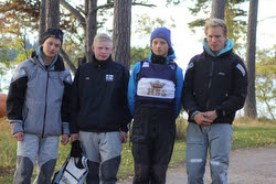 Finnish sailing league sailors at Helsinki