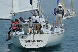 J/35 sailing Bayview Mac race