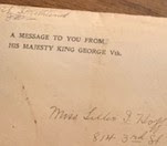 King's letter envelope