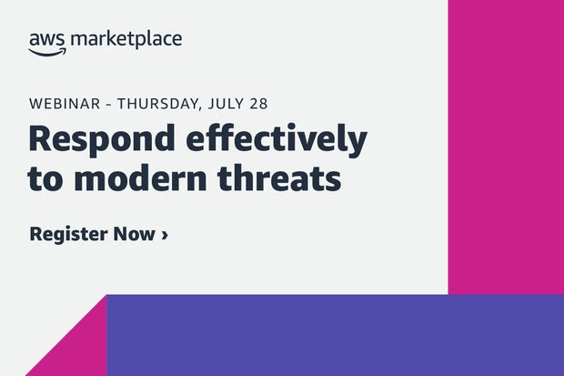 Image: Sponsored by AWS Marketplace: Respond better to security threats