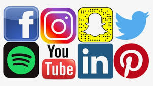 Social Media Icons Copy - Large Printable Social Media Icons, HD Png Download - kindpng
