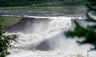 Dam partly collapses in Norway as Storm Hans continues to cause chaos