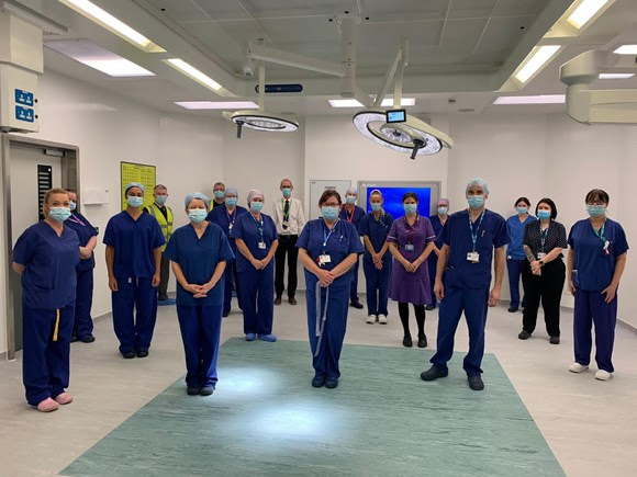 New £2.5 million operating theatre at royal lancaster infirmary is officially opened