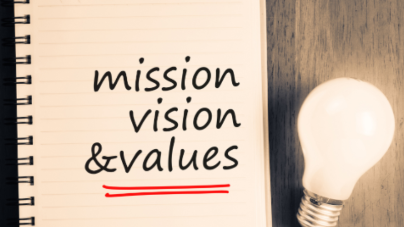 Determine the mission, vision and values ​​of the farm