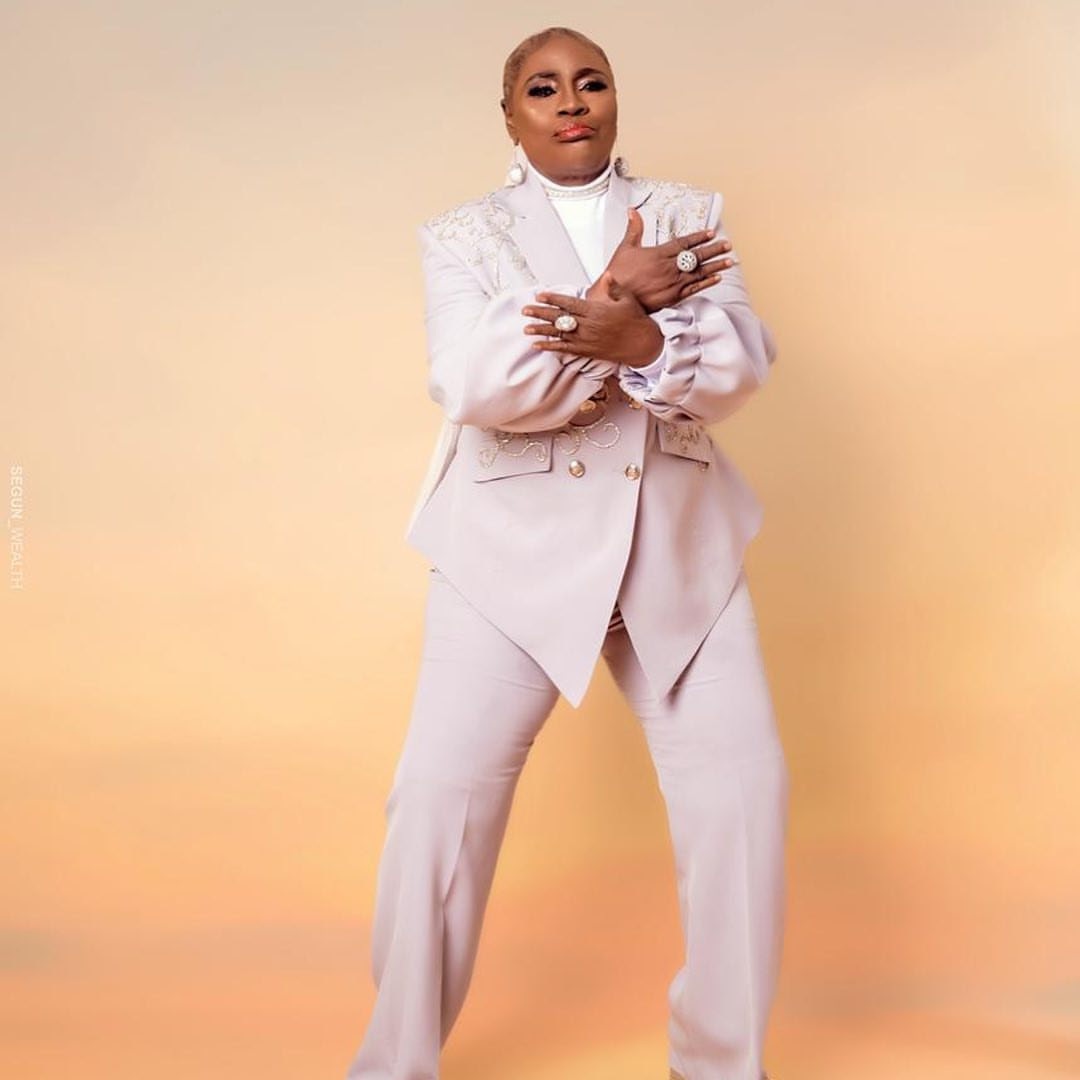 Actress Idowu Philips aka Mama Rainbow shares stunning new photos as she turns 78