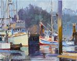 "Quilute Marina"  marine, landscape, oil painting by Robin Weiss - Posted on Wednesday, December 24, 2014 by Robin Weiss