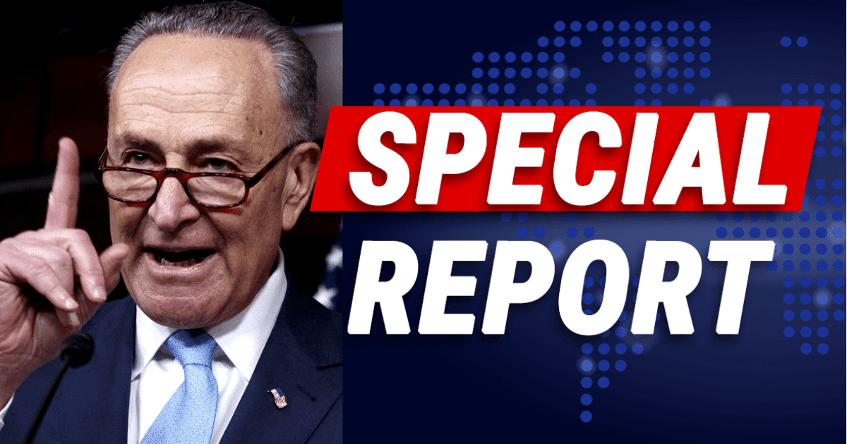 Schumer Challenge Blows Up In His Face - The GOP Just Called His Big Bluff 