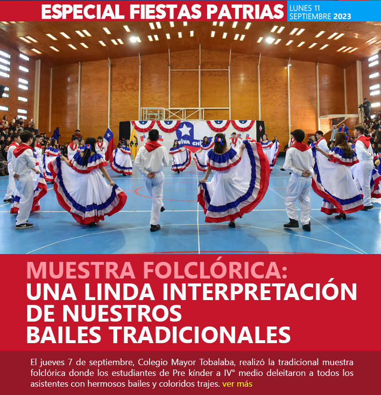 Muestra Folclórica: Una linda interpretación de nuestros bailes tradicionales