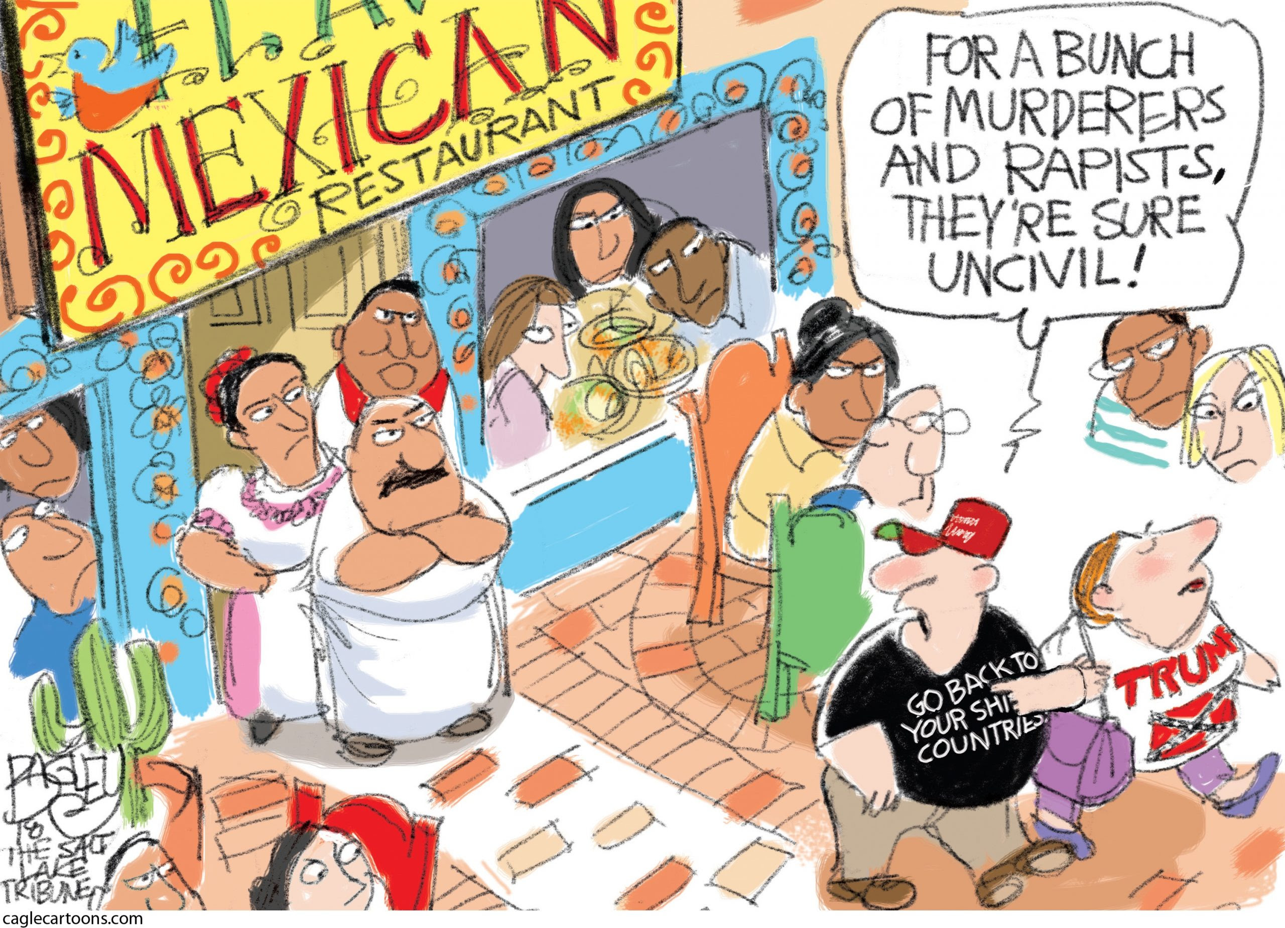 Republicans use racism to insult immigrants