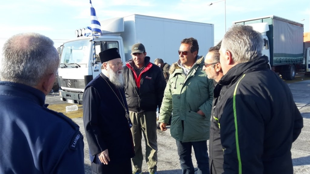 ΟΡΘΟΔΟΞΙΑ INFO Ι Στο πλευρό των αγροτών ο μητροπολίτης Κορίνθου