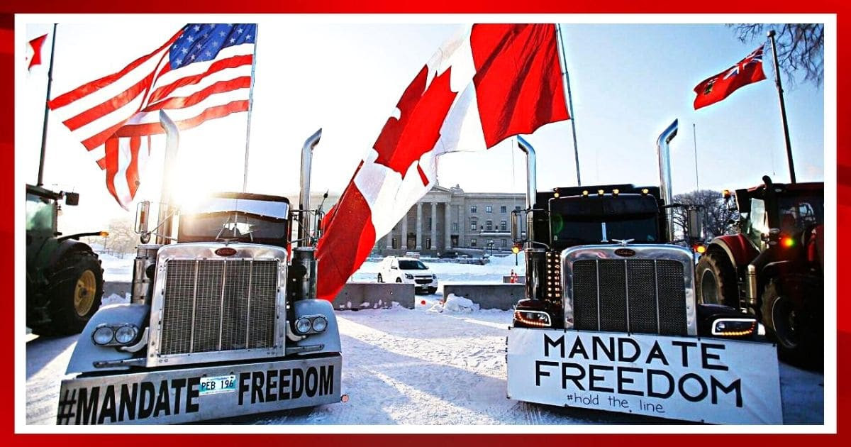 Freedom Truckers Call In Massive Backup - Biden And Trudeau Are No Match For These Guys