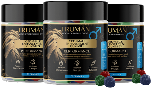 Truman CBD Male Enhancement Gummies (MALE GROWTH HACK) Groundbreaking  Report! | by TrumanCBDMaleEnhancementGummies | Medium