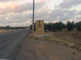 A road marker in Gush Etzion