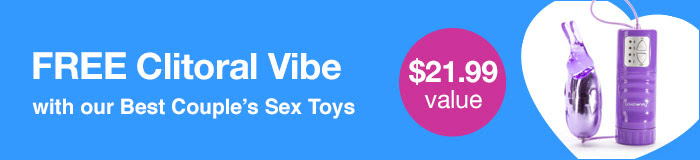 FREE $21.99 Lovehoney Bang Bang Bunny Vibrator with our Best Couple's Toys!