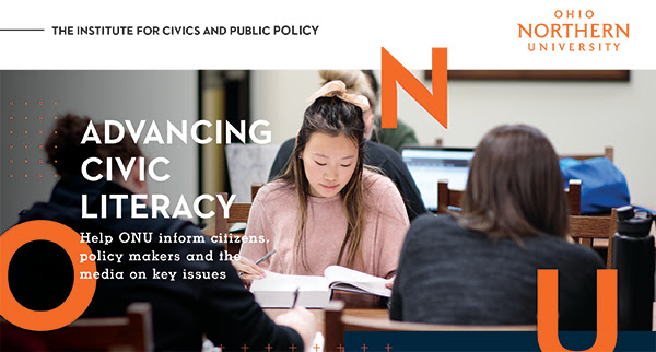 ICAPP image header with text saying Advancing Civic Literacy