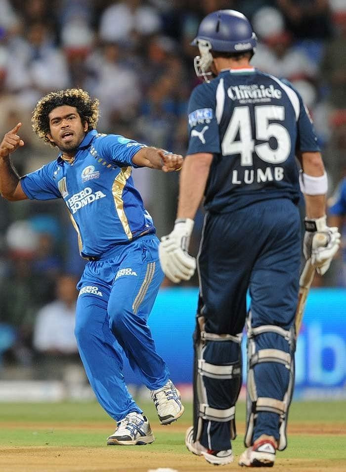 Malinga completely shattered the Deccan Chargers line-up with his spell of 4/16
