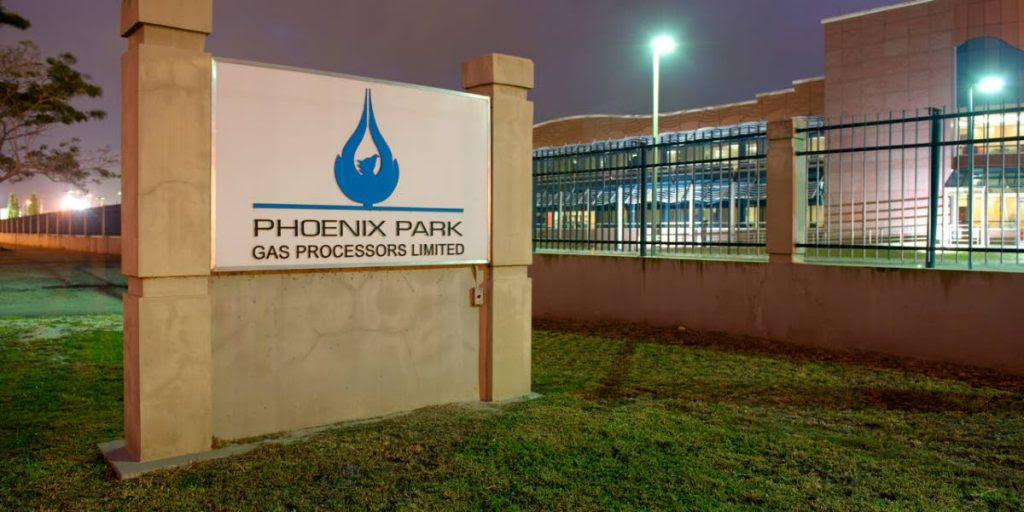 Phoenix Park Gas Processors Ltd in Couva. Phoenix Park is the primary asset of Trinidad and Tobago NGL Ltd. -